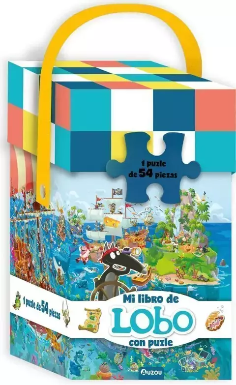 Mi libro de Lobo con puzle. El lobo que soñaba con el océano - comprar online