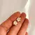 BRINCO DE PATINHA COM ZIRCONIA