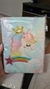 Caderno de Pelúcia Unicórnio Kawaii - Papelaria Nuvem Encantada