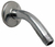 Brazo para regadera standard de acero inoxidable cromada 45B Rugo