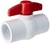 Valvula esfera roscable 013mm 1/2" PVC - comprar en línea