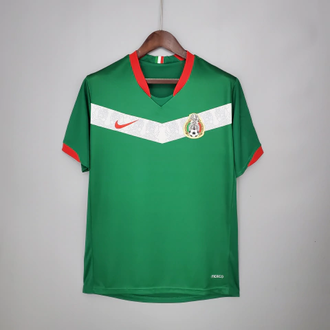 Camisa Mexico Retro 2006 - Masculino - Verde - comprar online