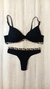 Conjunto triángulo soft morley print - Hibiscus femme