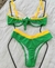 Bikini con aro combinada - Hibiscus femme
