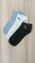 Medias - soquete estampado - pack x 3
