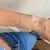 Pulseira Mini Corações em Prata 3mm