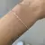 Pulseira Singapura em Prata 1mm