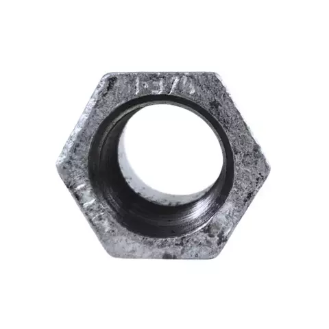 Reducción Bushing Galvanizado 1” x 3/4”. GALV040