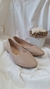 Balerina beige punta redonda - comprar online