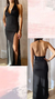 VESTIDO CON LENTEJUELA ESCOTE EN V cod-004