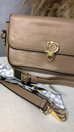 Bolsa baguete Diana- cor nude - comprar online