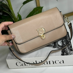 Bolsa baguete Diana- cor nude