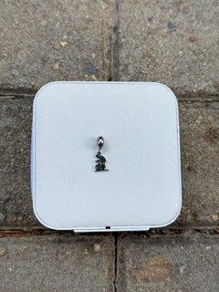 Berloque ciclista em aço inox - comprar online
