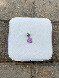 Berloque instagram em aço inox - comprar online