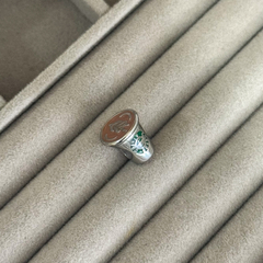 Berloque separador café starbucks em aço inox