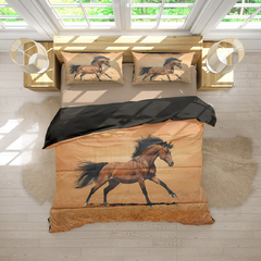 Edredom Country Horse Brown - comprar online