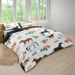 Edredom Country Horse Pattern