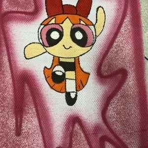 Tapete De Personagem Pintado