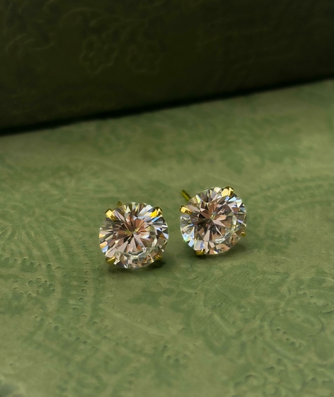 Brinco Redondo Gigi Cristal - comprar online