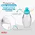 Coletor de leite materno- silicone- Nuby - comprar online