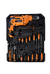 CAJA DE HERRAMIENTAS CON 106 PCS, MAS TALADRO PERCUTOR 710 W - tienda online