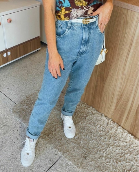 Calça Jeans Mom