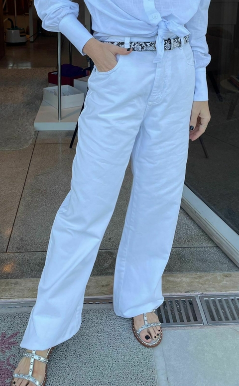 Calça Widi Leg Branca