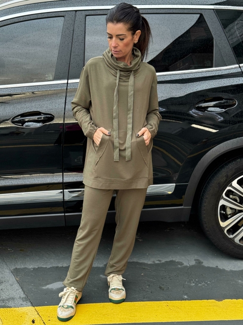 Conjunto no Verde Militar