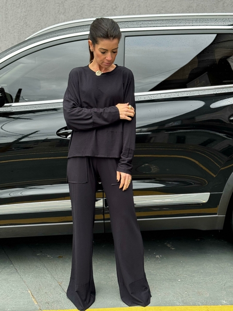 Conjunto Blusa e Pantalona