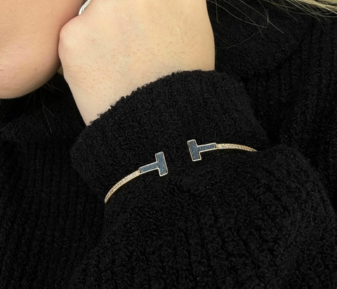 Bracelete no Dourado Inspiração