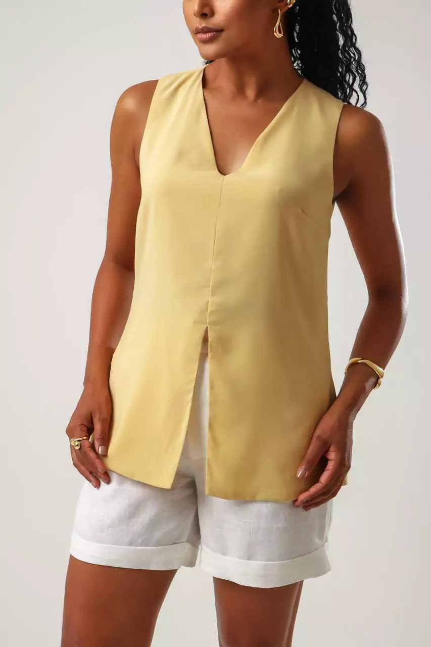 BLUSA REGATA ABERTURA FRONTAL