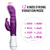 Vibrador Rabbit de Ponto G com Estimulador e Clitóris - USB na internet