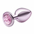 Plug Anal P Metalizado com Pedra Linha Lite Plug Sexy Fantasy - loja online