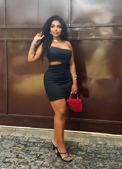 Vestido recortes Bélgica - comprar online
