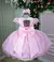 Vestido Infantil Luxo Jardim Encantado Rosa - loja online