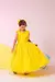 Vestido Luxo Festa Longo Infantil Juvenil Amarelo - comprar online