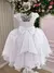 Vestido Infantil Branco Daminha Jardim das Borboletas - Doremifa Moda Kids