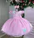 Vestido Infantil Luxo Jardim Encantado Rosa - comprar online