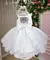 Vestido Infantil Branco Luxo Daminha Florista - loja online
