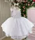 Vestido Infantil Branco Luxo Daminha Florista - comprar online