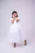 Vestido Branco Luxo Daminha de honra infantil e juvenil na internet