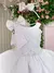 Vestido Infantil Branco Luxo Daminha Florista - Doremifa Moda Kids