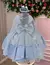 Vestido Infantil Temático Princesa Gelo - Doremifa Moda Kids