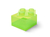 Organizador LEGO Brick 4 Traslucido - tienda online