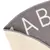 Alfombra ABC Gris - comprar online