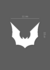 STICKER VINILO MURCIELAGO BLANCO