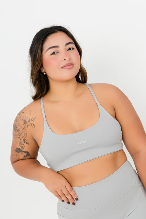 Top Flux FLYRA - Cinza