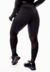 Calça Legging Fitness Cintura Alta Academia Preta com Detalhe em Tela Dry Fit | REF: SV22 na internet