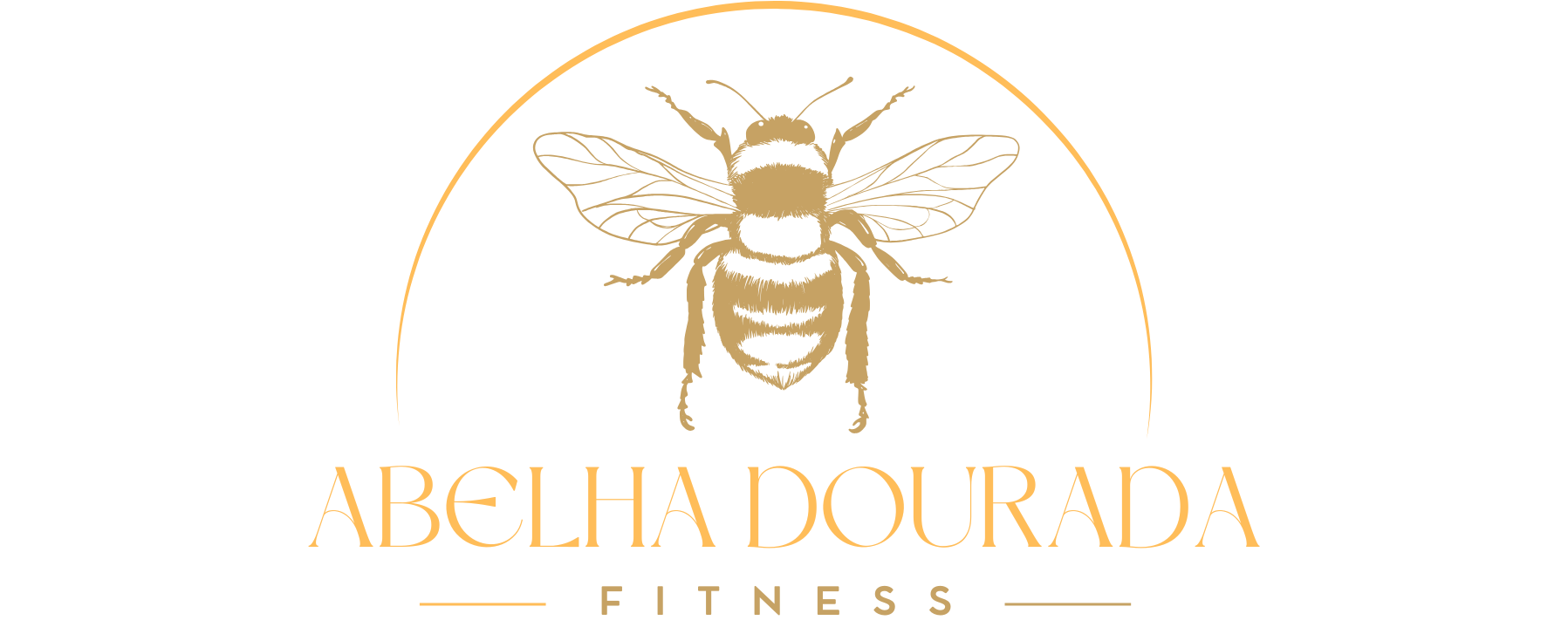 Abelha dourada fitness