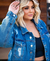Jaqueta Jeans Plus Size